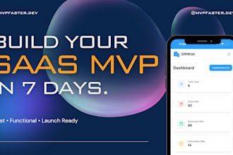 build your saas mvp or prototype within 7 days