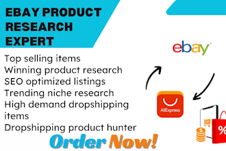 do ebay product research and competitor analysis