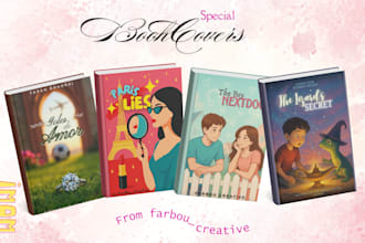 design eye catching book covers for amazon, KDP, or wattpad