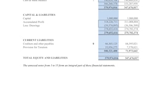 prepare profit or loss statement, financial projections as an expert being acca