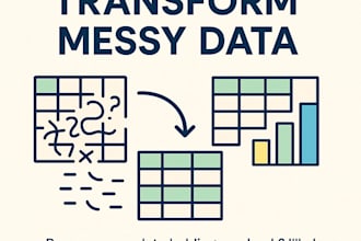 clean and transform messy data