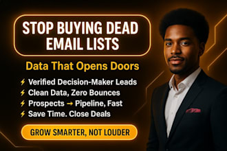 b2b lead generation, cold email outreach strategy, prospect list building