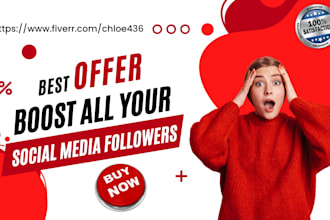 do viral tiktok, facebook, instagram, twitter x promotion to gain real followers
