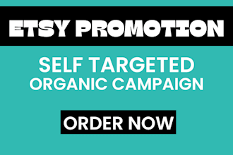 etsy store promotion for usa audience