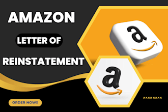 draft non infringement letter from legal counsel, amazon account reactivation