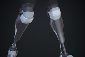 functional prosthetic 3d prototype,articulated toys,anime figurine for 3d print