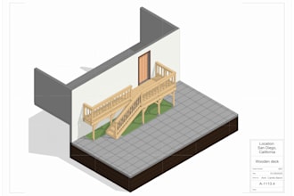 design a custom wooden deck for your outdoor space