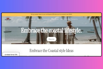 design fashion clothing website for apparel and retail brands shopify website