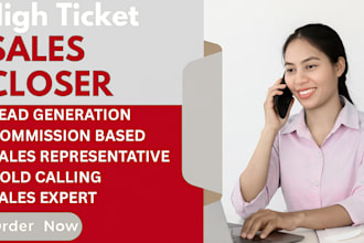 be your sales closer,sales representative,sales person,high ticket expert