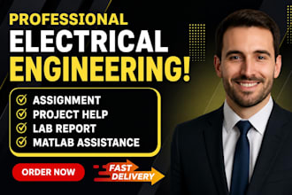 do electronics engineering assignment and electrical lab project