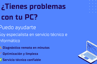 perform remote diagnosis of your slow or faulty PC