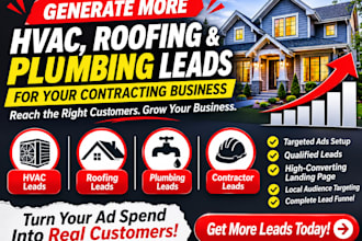 generate hvac leads plumbing leads and local contractor leads via facebook ads