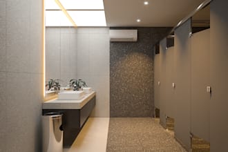 design your interior bathroom and realistic render