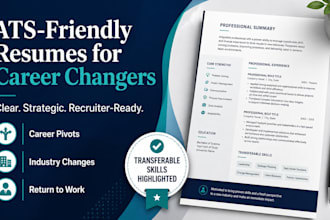 write an ats friendly resume for career changers and job pivots