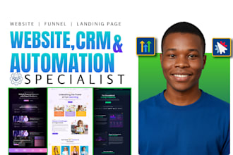 create gohighlevel website, CRM, and automation migration