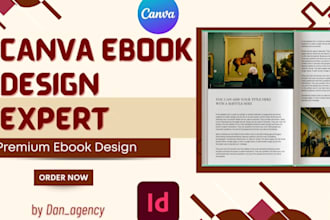 canva ebook design, lead magnet, workbok ebook formating and layout cover design