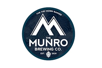 design mountain themed brewery logo