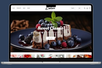 build bakery website bakery shopify store cake website cookies restaurant store