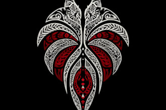 create great tribal tattoo designs with pencil