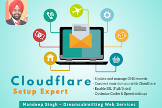 professionally set up cloudflare for your website