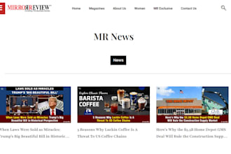 publish news or article on mirror review