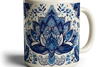 create coffee mug design, custom mug design