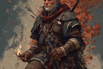 dnd character art and dnd character art