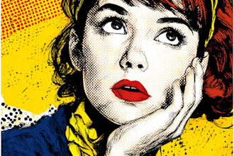 create a unique pop art and street graffiti style modern