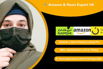 manage your amazon or noon seller account professionally