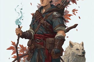 dnd character art and dnd character art