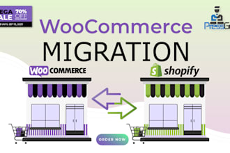 do manual woocommerce to shopify migration with SEO