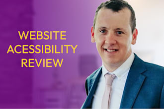 perform a web accessibility review with wcag guidelines