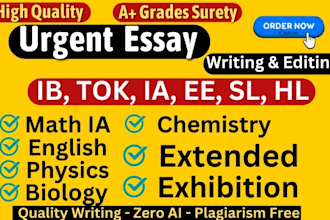 edit extended essay, business ia, economics, ess ia, ib tok exhibitions help