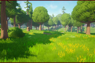 create 3d game scenes, environments, and level designs in unity or unreal