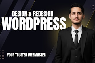 design, redesign, or revamp wordpress website