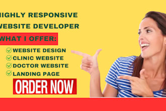 design healthcare website botox website clinic websie and doctor website