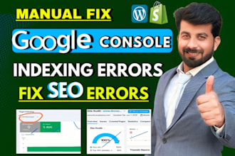 audit technical SEO, fix indexing, and resolve google search console errors