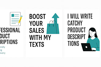 write catchy product descriptions that sell