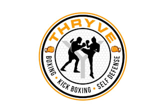design modern boxing logo