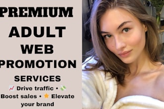 do adult web promotion, adult toys, adult shopify store