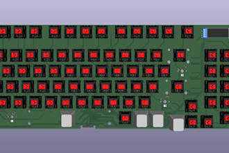 design custom mechanical keyboard pcb with qmk and via support