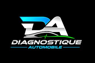 make modern automotive, car detailing, racing logo design