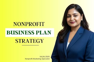 write a nonprofit business plan