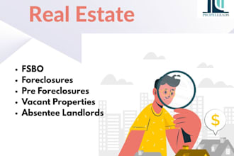 provide updated fsbo, pre foreclousres, foreclosures lists
