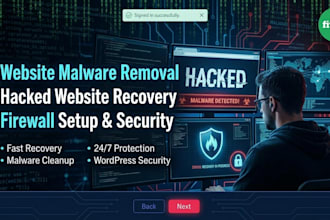 remove malware and fix hacked wordpress website