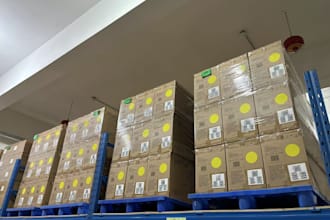 gather samples or packages from different suppliers in china