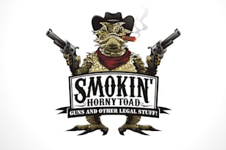 design professional gun shop logo without any copyright