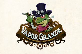 make a creative gear logo design for your company