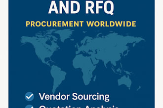 professional procurement and vendor sourcing from global suppliers