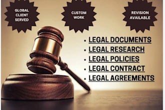 expertly draft contracts, agreements, and legal letters